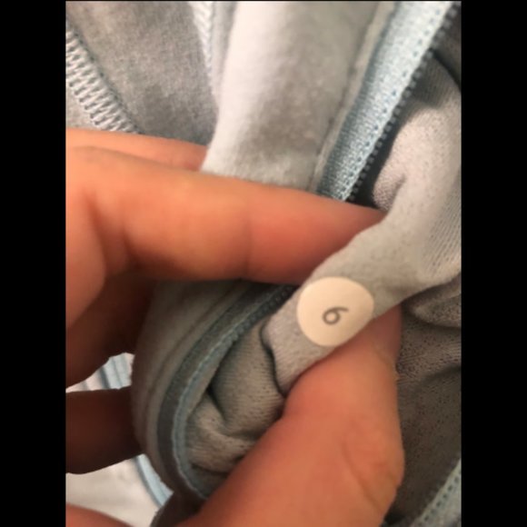 Lululemon In Stride Full Zip Jacket In Caspian Blue Sz 6 - Picture 2 of 5